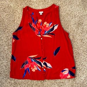 A New Day women’s casual red blouse Size S